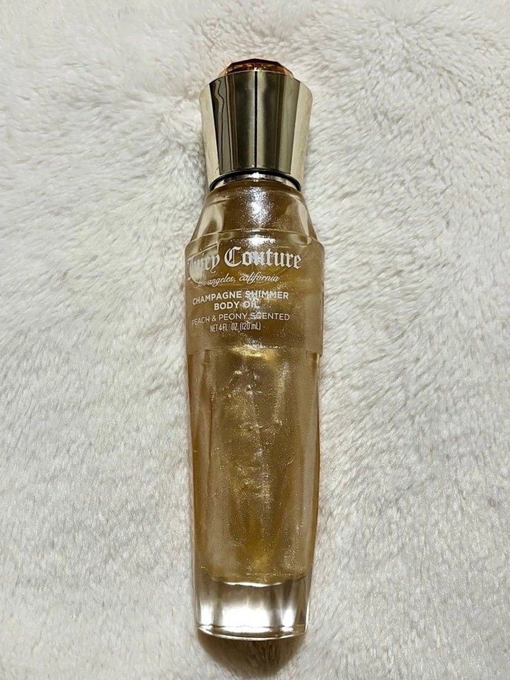 Juicy Couture Champagne Shimmer Body Oil Gold